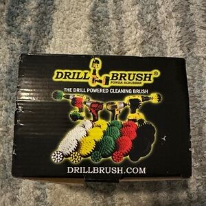 Drill Brushes Attachment Set 4 Pack Power Cleaner Cleaning Scrubber Tub Shower